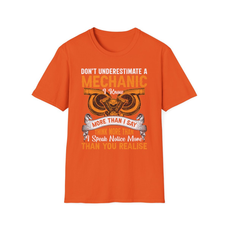 Underestimate Mechanic Tee