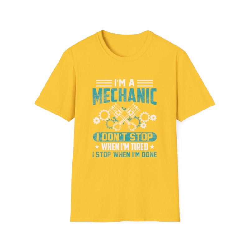 I Don't Stop Mechanic Tee