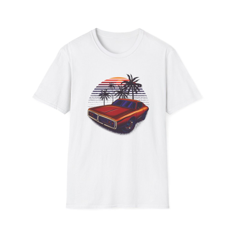 Sunset Muscle Car Tee