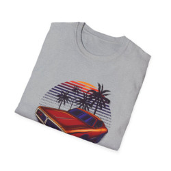 Sunset Muscle Car Tee