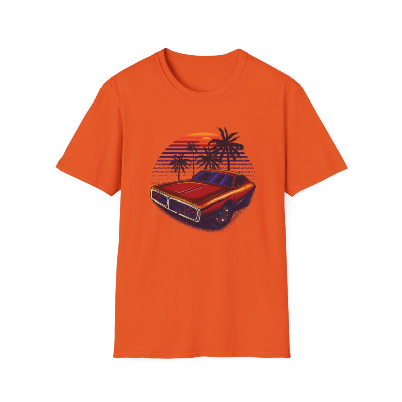 Sunset Muscle Car Tee