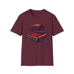 Sunset Muscle Car Tee