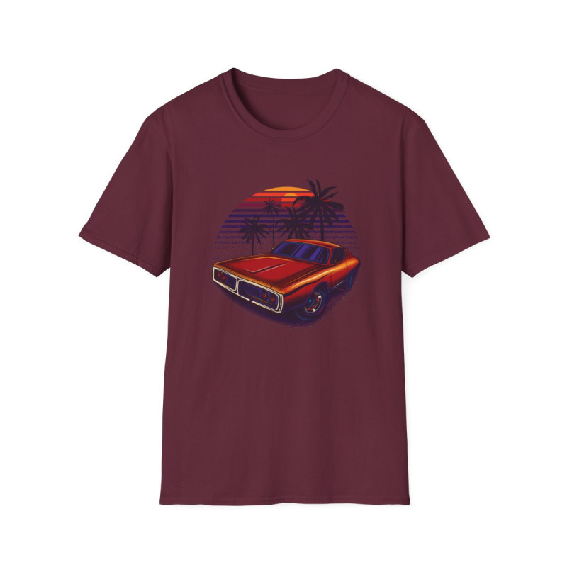 Sunset Muscle Car Tee