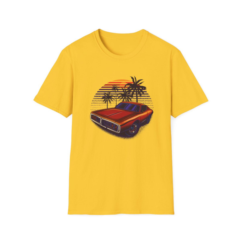 Sunset Muscle Car Tee