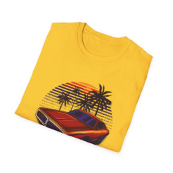 Sunset Muscle Car Tee