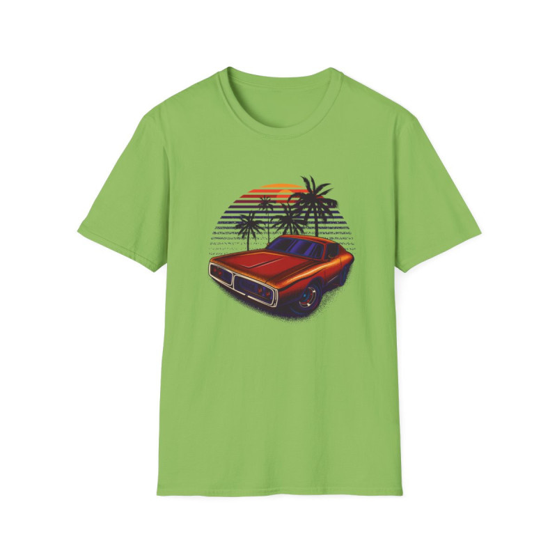 Sunset Muscle Car Tee