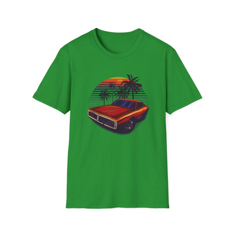 Sunset Muscle Car Tee
