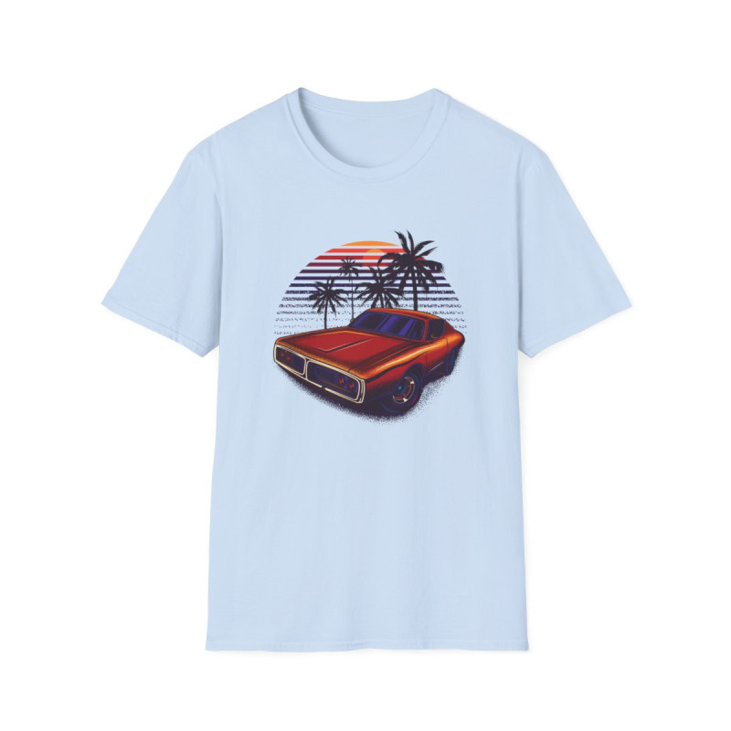 Sunset Muscle Car Tee
