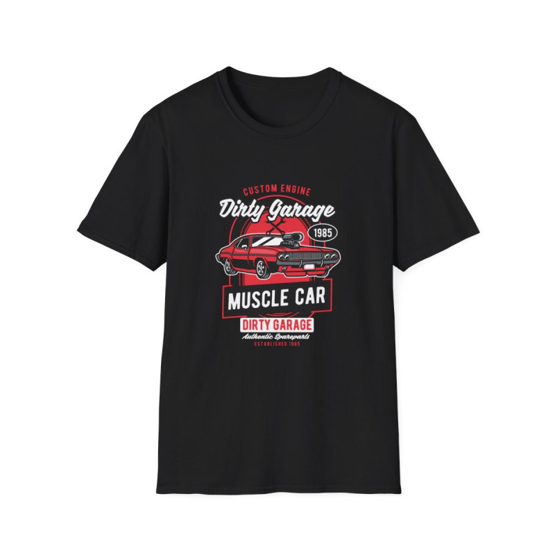 Dirty Garage Muscle Car Tee