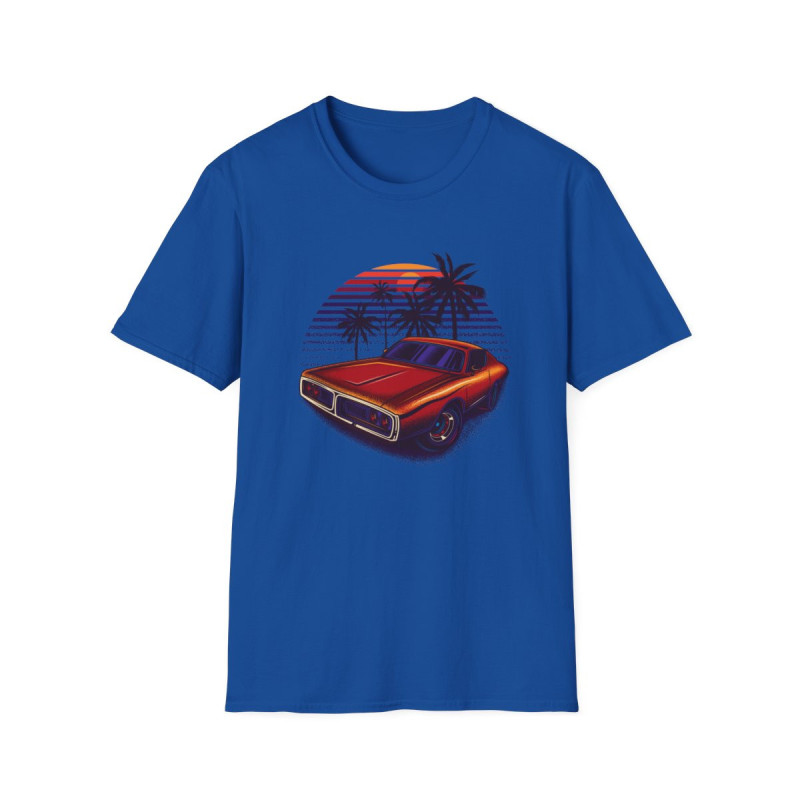 Sunset Muscle Car Tee