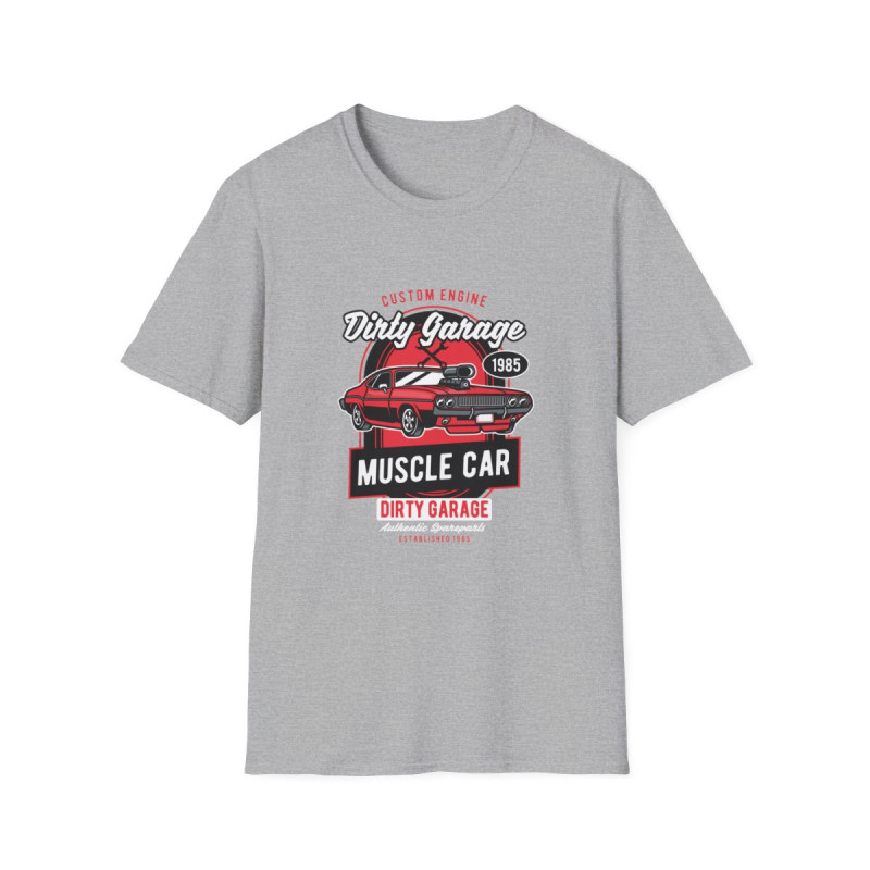 Dirty Garage Muscle Car Tee