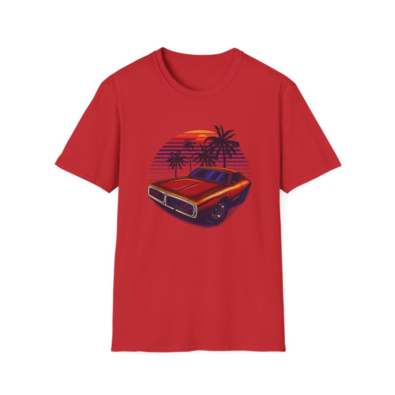 Sunset Muscle Car Tee