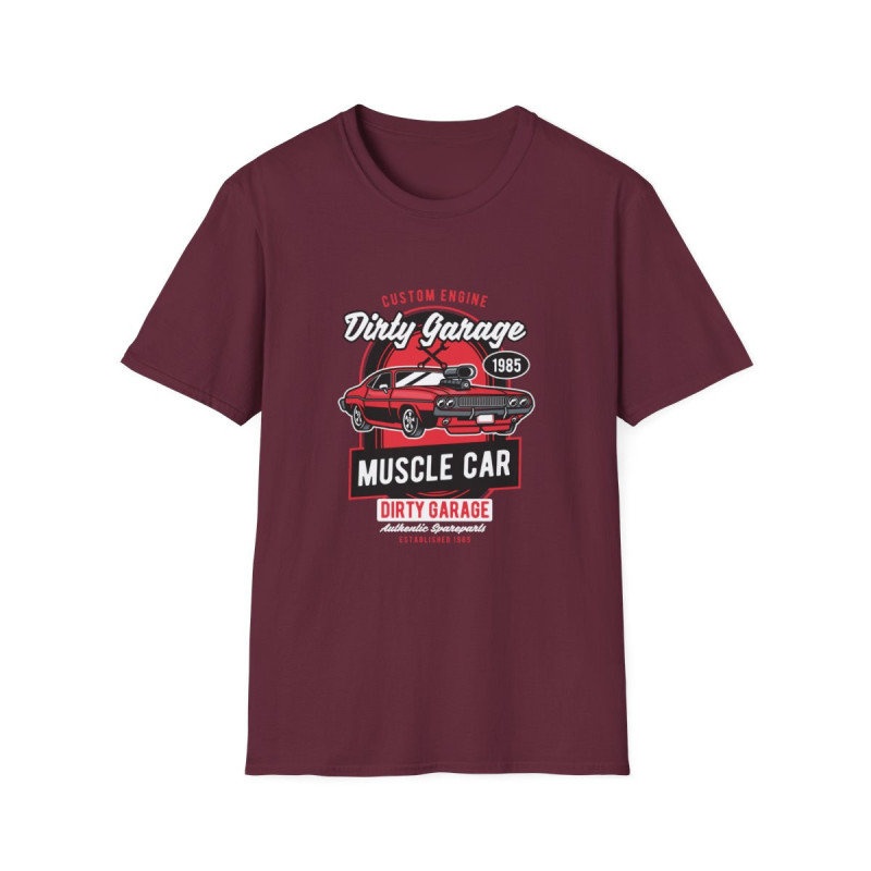 Dirty Garage Muscle Car Tee