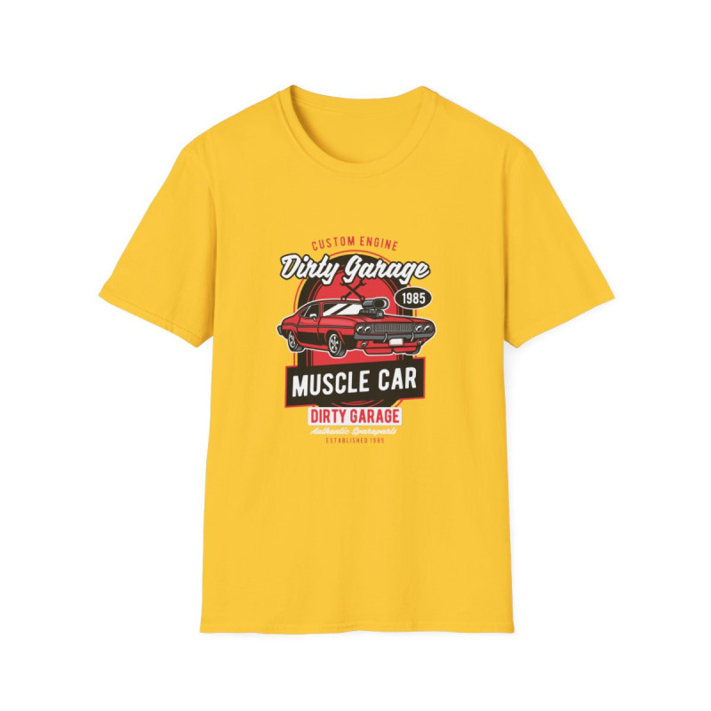 Dirty Garage Muscle Car Tee