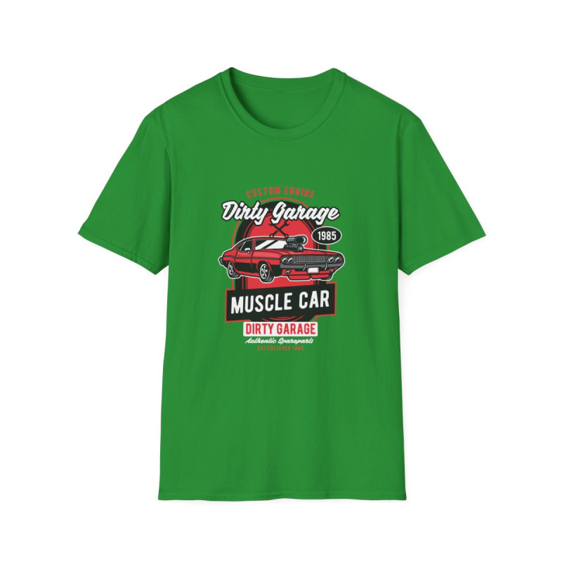 Dirty Garage Muscle Car Tee