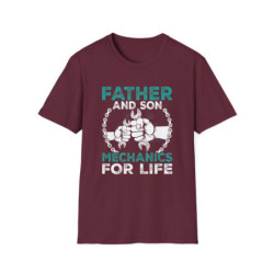 Father Son Mechanic Tee