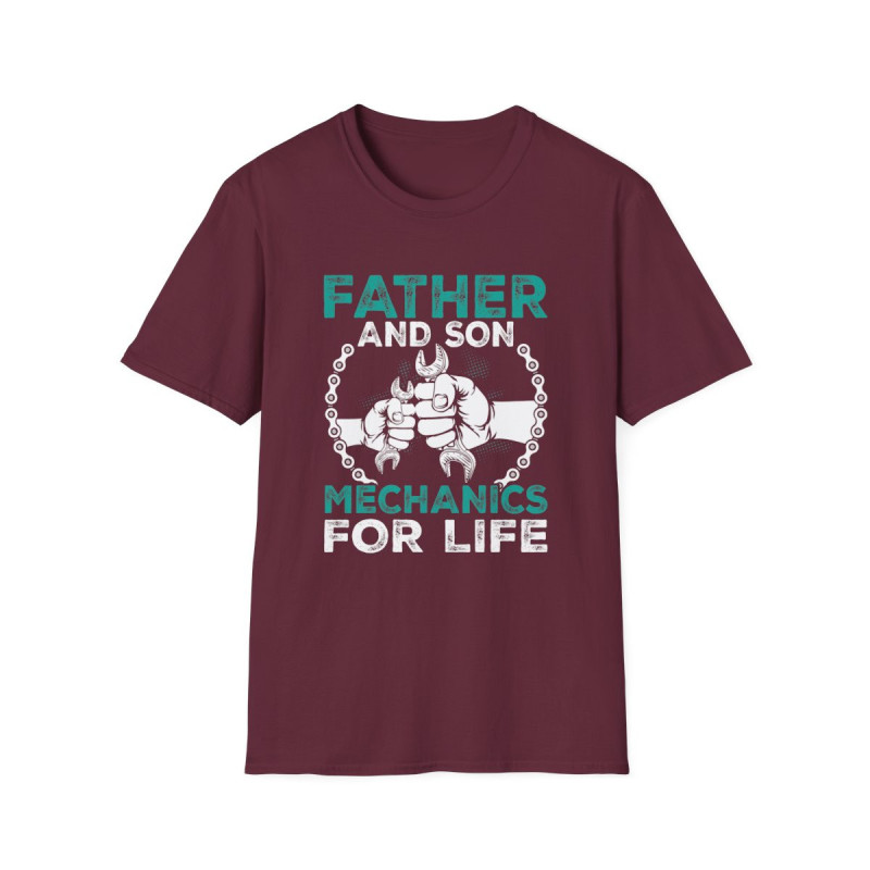 Father Son Mechanic Tee