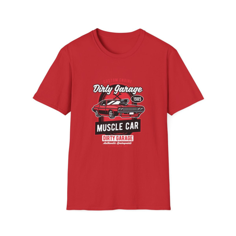 Dirty Garage Muscle Car Tee