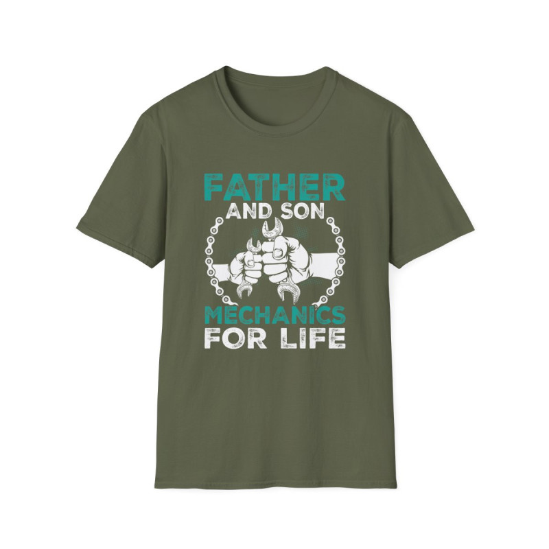 Father Son Mechanic Tee