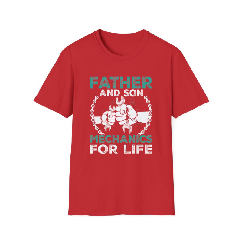 Father Son Mechanic Tee