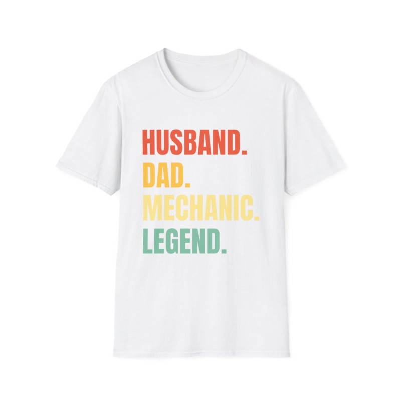 Husband Dad Mechanic Legend Tee