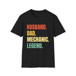 Husband Dad Mechanic Legend...