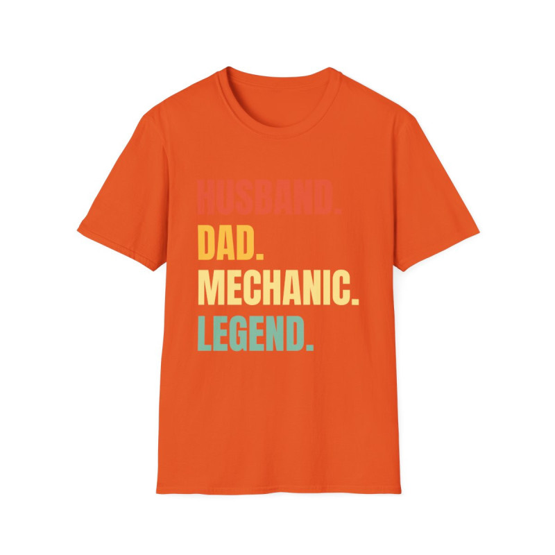 Husband Dad Mechanic Legend Tee