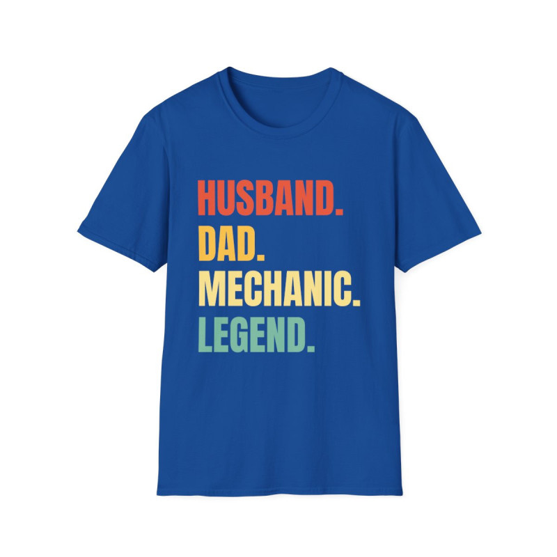 Husband Dad Mechanic Legend Tee