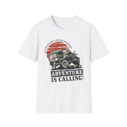 Adventure is Calling Jeep Tee
