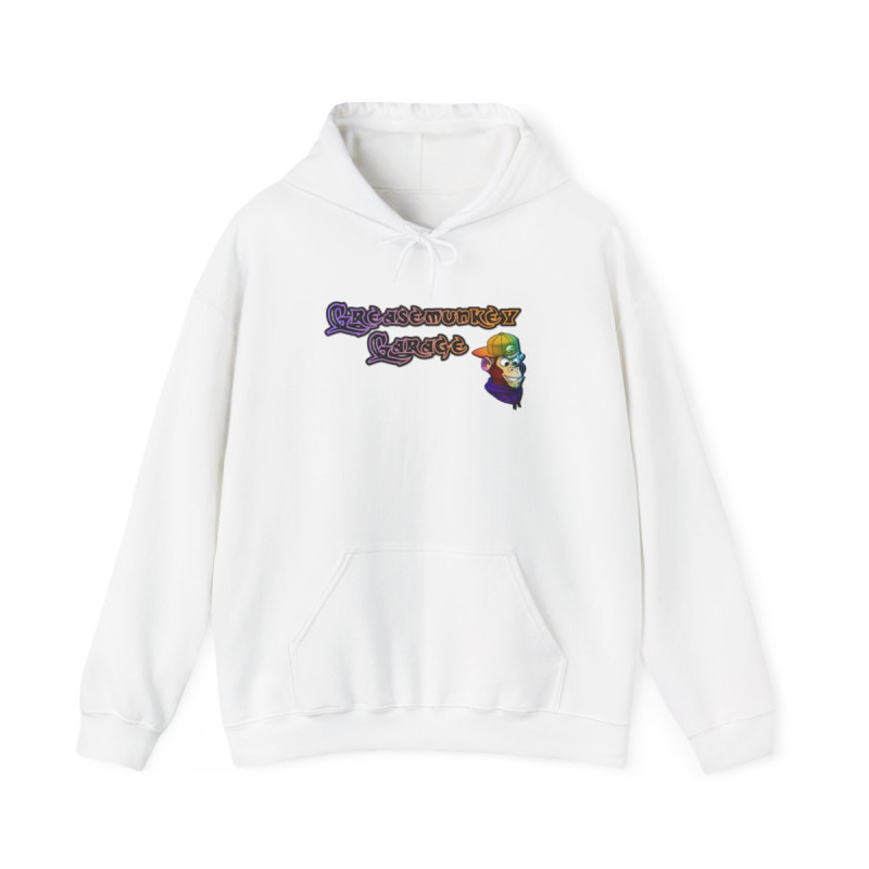 GreaseMunkey Garage Unisex Heavy Blend Hoodie