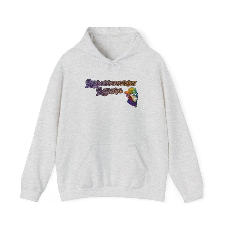 GreaseMunkey Garage Unisex Heavy Blend Hoodie