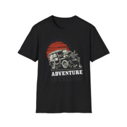 Adventure is Calling Jeep Tee