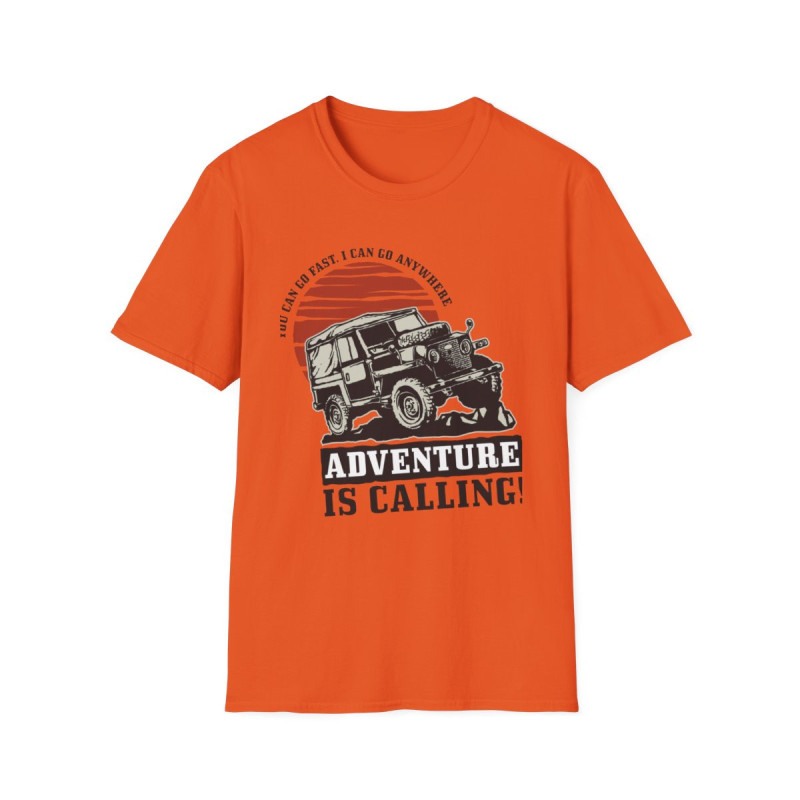 Adventure is Calling Jeep Tee