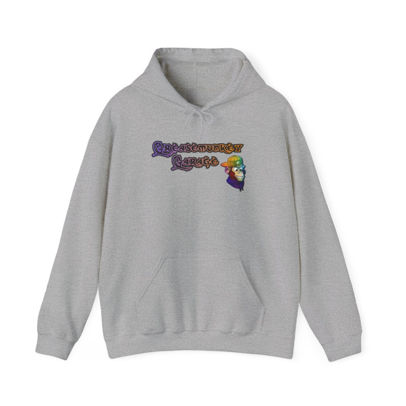 GreaseMunkey Garage Unisex Heavy Blend Hoodie