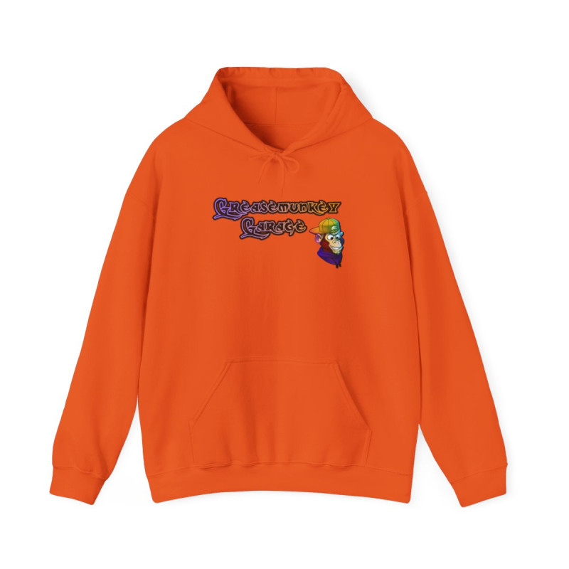 GreaseMunkey Garage Unisex Heavy Blend Hoodie