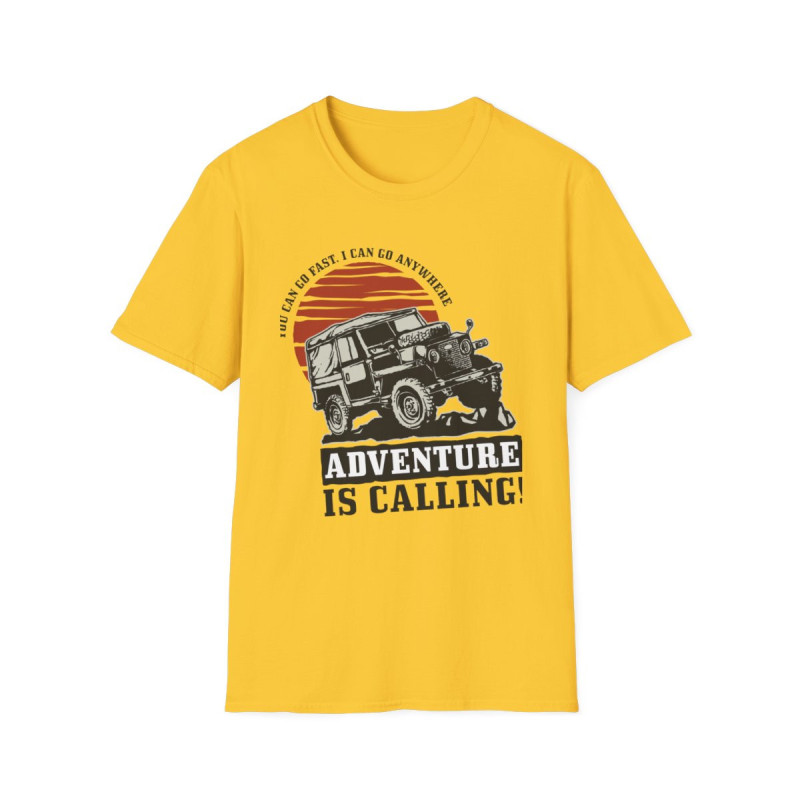 Adventure is Calling Jeep Tee