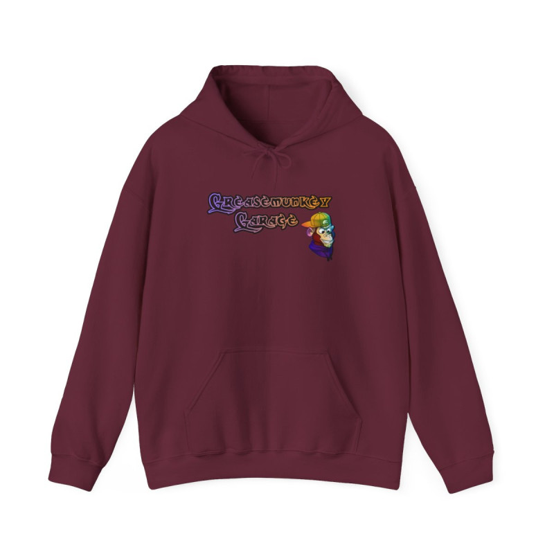 GreaseMunkey Garage Unisex Heavy Blend Hoodie