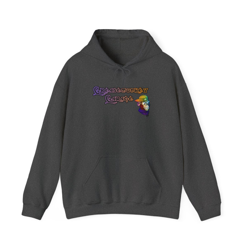 GreaseMunkey Garage Unisex Heavy Blend Hoodie