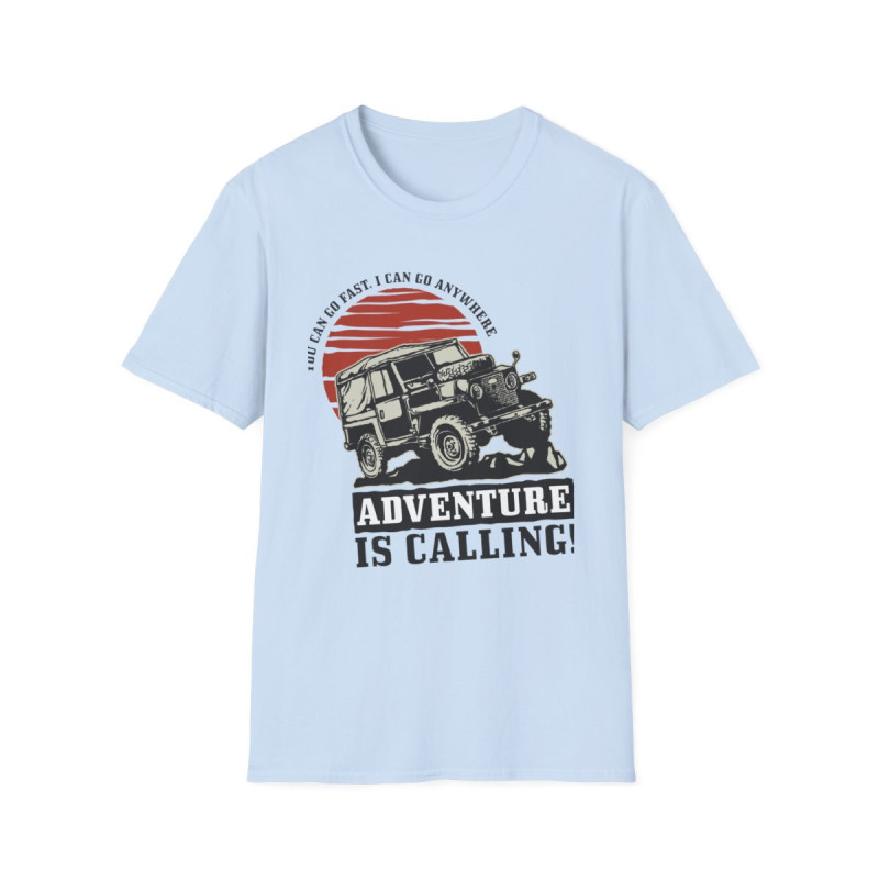 Adventure is Calling Jeep Tee