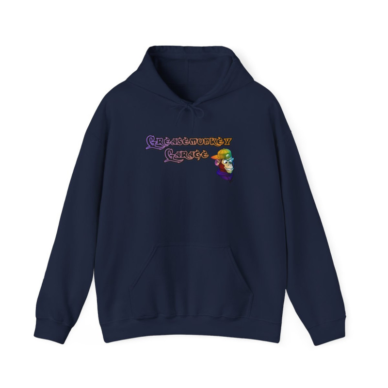 GreaseMunkey Garage Unisex Heavy Blend Hoodie