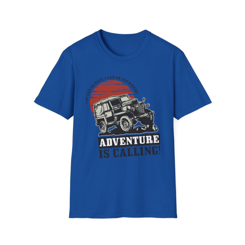 Adventure is Calling Jeep Tee