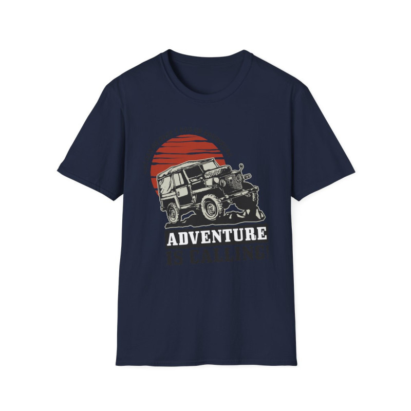 Adventure is Calling Jeep Tee