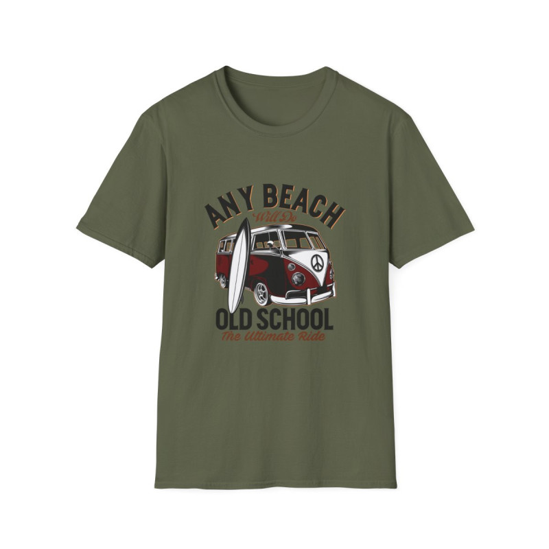 Any Beach Bus Tee