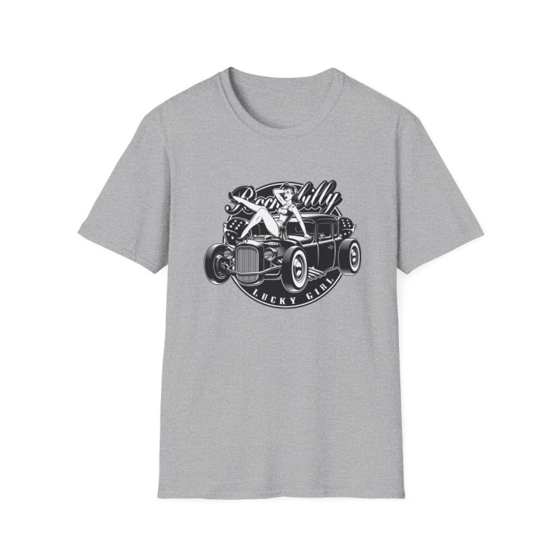 Lucky Girl Rockabilly Tee