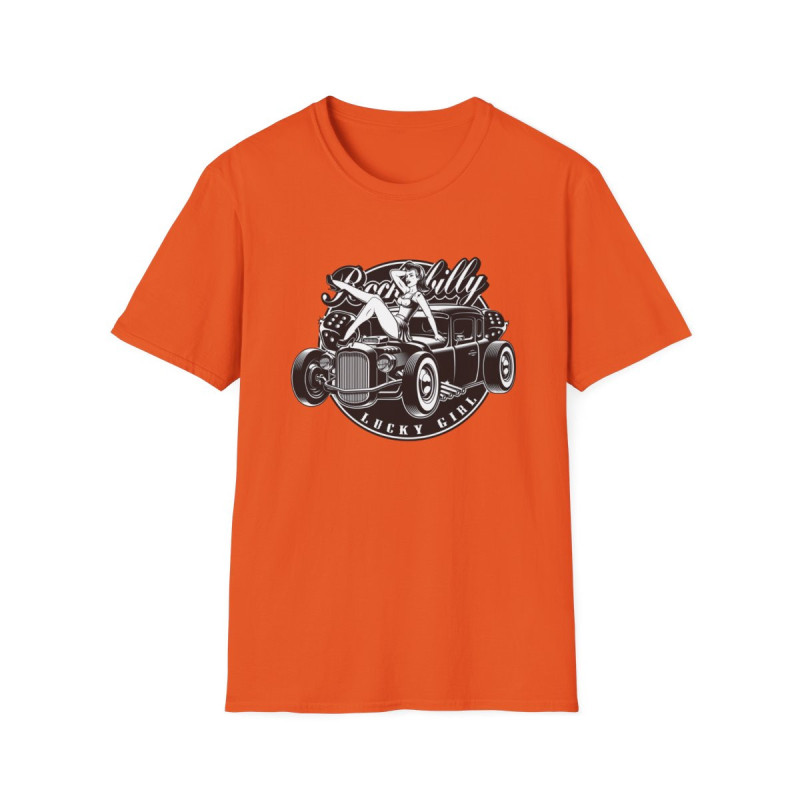 Lucky Girl Rockabilly Tee