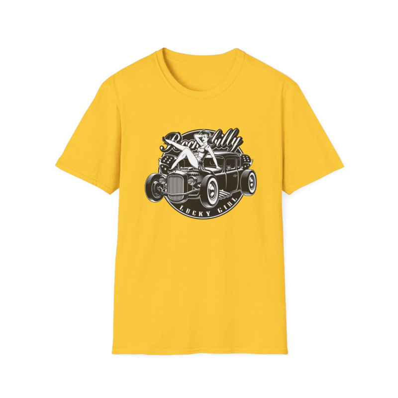 Lucky Girl Rockabilly Tee
