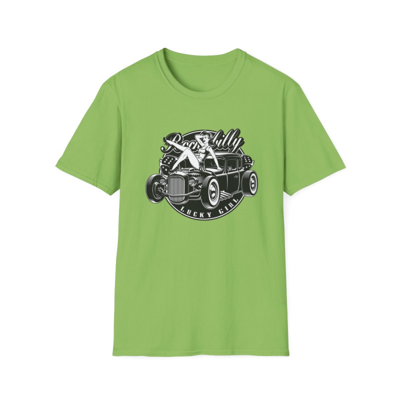 Lucky Girl Rockabilly Tee