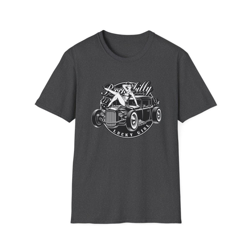 Lucky Girl Rockabilly Tee