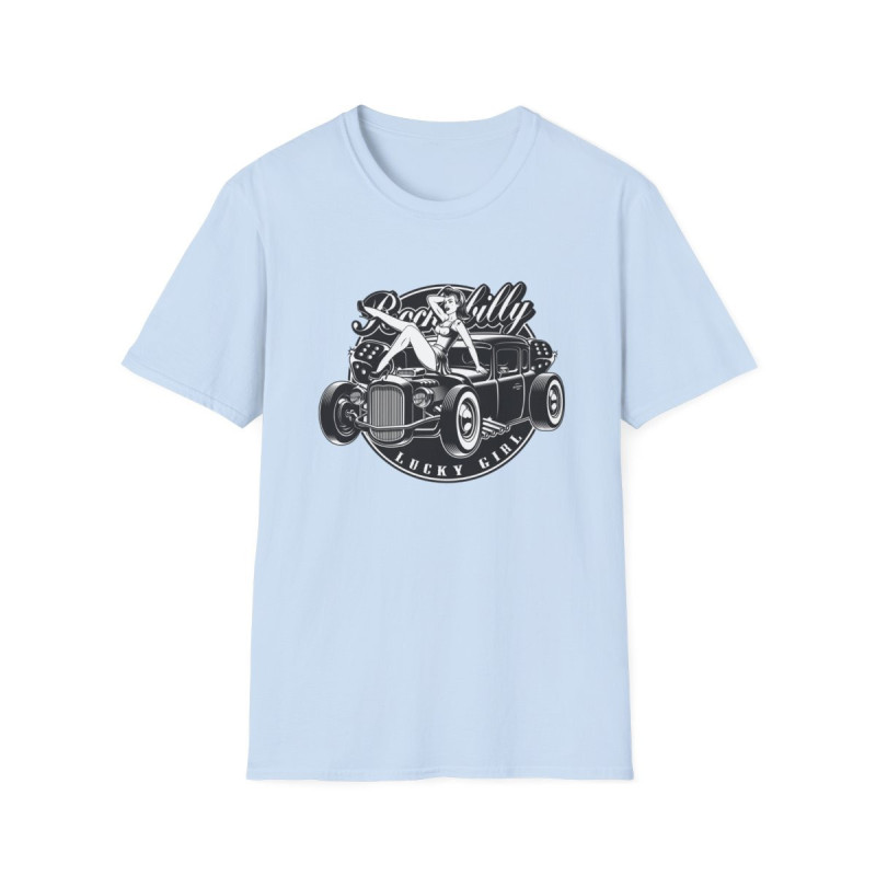 Lucky Girl Rockabilly Tee