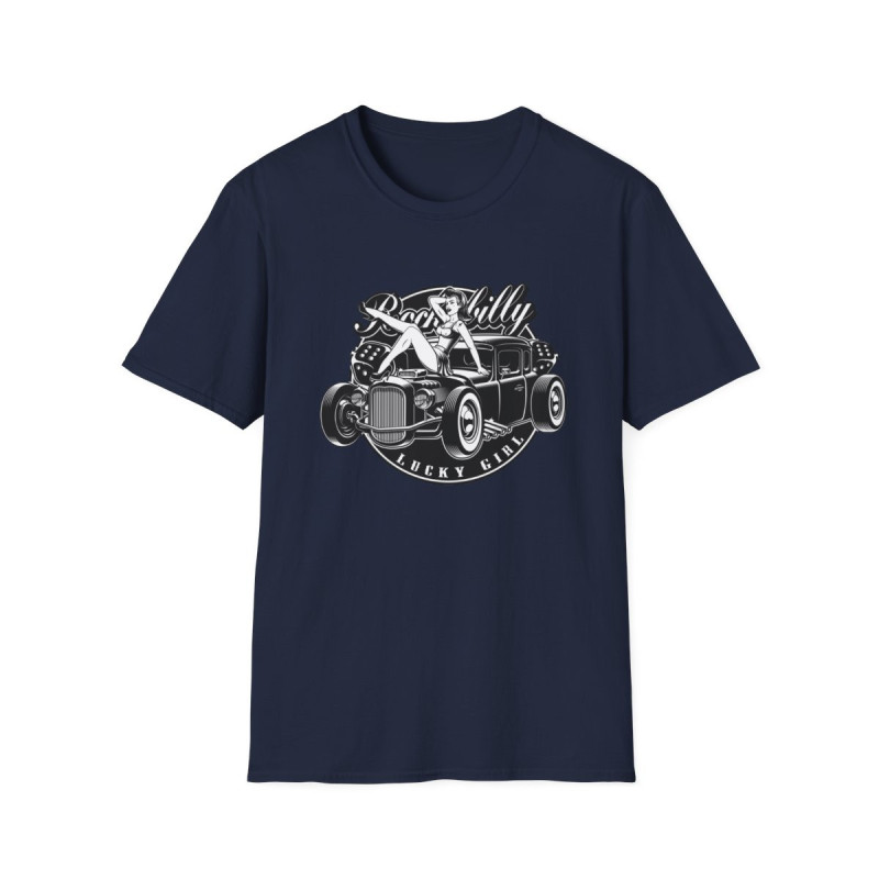 Lucky Girl Rockabilly Tee